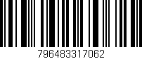 Código de barras (EAN, GTIN, SKU, ISBN): '796483317062'