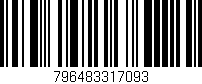 Código de barras (EAN, GTIN, SKU, ISBN): '796483317093'