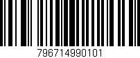 Código de barras (EAN, GTIN, SKU, ISBN): '796714990101'