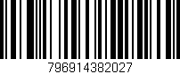 Código de barras (EAN, GTIN, SKU, ISBN): '796914382027'