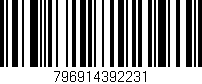 Código de barras (EAN, GTIN, SKU, ISBN): '796914392231'