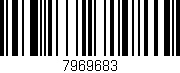 Código de barras (EAN, GTIN, SKU, ISBN): '7969683'