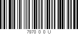 Código de barras (EAN, GTIN, SKU, ISBN): '7970_0_0_U'
