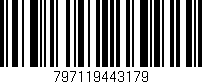 Código de barras (EAN, GTIN, SKU, ISBN): '797119443179'