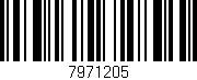 Código de barras (EAN, GTIN, SKU, ISBN): '7971205'