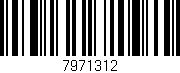 Código de barras (EAN, GTIN, SKU, ISBN): '7971312'
