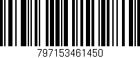 Código de barras (EAN, GTIN, SKU, ISBN): '797153461450'