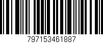 Código de barras (EAN, GTIN, SKU, ISBN): '797153461887'
