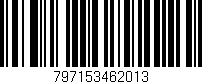 Código de barras (EAN, GTIN, SKU, ISBN): '797153462013'