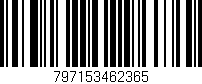 Código de barras (EAN, GTIN, SKU, ISBN): '797153462365'