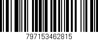 Código de barras (EAN, GTIN, SKU, ISBN): '797153462815'