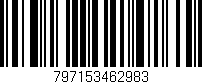 Código de barras (EAN, GTIN, SKU, ISBN): '797153462983'