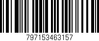 Código de barras (EAN, GTIN, SKU, ISBN): '797153463157'