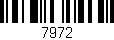 Código de barras (EAN, GTIN, SKU, ISBN): '7972'