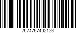 Código de barras (EAN, GTIN, SKU, ISBN): '7974797402138'