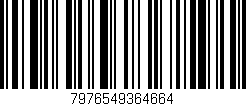 Código de barras (EAN, GTIN, SKU, ISBN): '7976549364664'