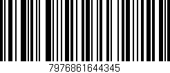 Código de barras (EAN, GTIN, SKU, ISBN): '7976861644345'