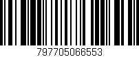 Código de barras (EAN, GTIN, SKU, ISBN): '797705066553'