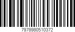 Código de barras (EAN, GTIN, SKU, ISBN): '7978980510372'
