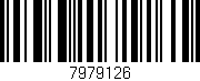 Código de barras (EAN, GTIN, SKU, ISBN): '7979126'