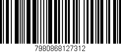 Código de barras (EAN, GTIN, SKU, ISBN): '7980868127312'