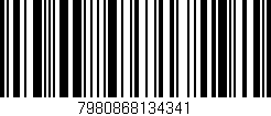 Código de barras (EAN, GTIN, SKU, ISBN): '7980868134341'