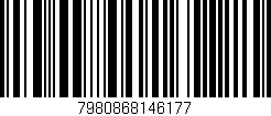 Código de barras (EAN, GTIN, SKU, ISBN): '7980868146177'