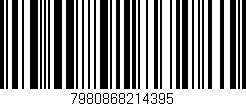 Código de barras (EAN, GTIN, SKU, ISBN): '7980868214395'