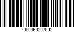 Código de barras (EAN, GTIN, SKU, ISBN): '7980868297893'