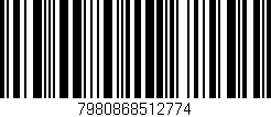 Código de barras (EAN, GTIN, SKU, ISBN): '7980868512774'