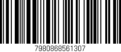 Código de barras (EAN, GTIN, SKU, ISBN): '7980868561307'