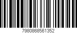 Código de barras (EAN, GTIN, SKU, ISBN): '7980868561352'