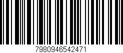 Código de barras (EAN, GTIN, SKU, ISBN): '7980946542471'