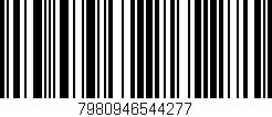 Código de barras (EAN, GTIN, SKU, ISBN): '7980946544277'