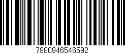 Código de barras (EAN, GTIN, SKU, ISBN): '7980946546592'