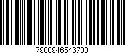 Código de barras (EAN, GTIN, SKU, ISBN): '7980946546738'