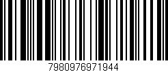 Código de barras (EAN, GTIN, SKU, ISBN): '7980976971944'