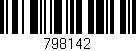 Código de barras (EAN, GTIN, SKU, ISBN): '798142'