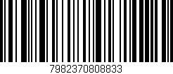 Código de barras (EAN, GTIN, SKU, ISBN): '7982370808833'