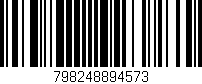 Código de barras (EAN, GTIN, SKU, ISBN): '798248894573'