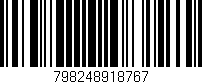 Código de barras (EAN, GTIN, SKU, ISBN): '798248918767'