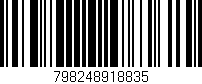 Código de barras (EAN, GTIN, SKU, ISBN): '798248918835'