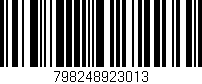 Código de barras (EAN, GTIN, SKU, ISBN): '798248923013'