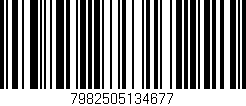 Código de barras (EAN, GTIN, SKU, ISBN): '7982505134677'