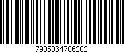 Código de barras (EAN, GTIN, SKU, ISBN): '7985064786202'