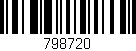 Código de barras (EAN, GTIN, SKU, ISBN): '798720'
