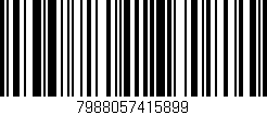 Código de barras (EAN, GTIN, SKU, ISBN): '7988057415899'