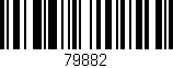 Código de barras (EAN, GTIN, SKU, ISBN): '79882'