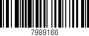 Código de barras (EAN, GTIN, SKU, ISBN): '7989166'