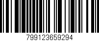 Código de barras (EAN, GTIN, SKU, ISBN): '799123659294'